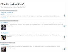 Tablet Screenshot of comerfordfam.blogspot.com