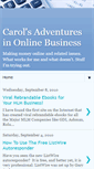 Mobile Screenshot of carolsonlinebiz.blogspot.com