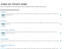 Tablet Screenshot of juegosporsiemprejuegos-chicas.blogspot.com