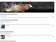 Tablet Screenshot of flyfishtennessee.blogspot.com