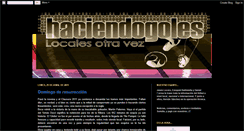 Desktop Screenshot of haciendogolesimagen.blogspot.com