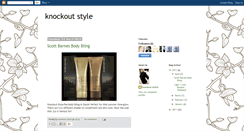 Desktop Screenshot of knockoutstylist.blogspot.com