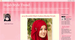 Desktop Screenshot of hijabstyletrend.blogspot.com