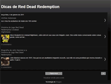 Tablet Screenshot of dicasreddeadredemption.blogspot.com