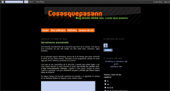 Desktop Screenshot of cosasquepasann.blogspot.com