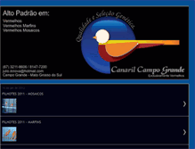 Tablet Screenshot of canariosvermelhos.blogspot.com