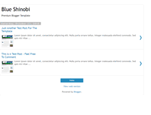 Tablet Screenshot of blueshinobi-freewebtemplate.blogspot.com