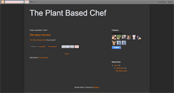 Desktop Screenshot of plantbasedchef.blogspot.com