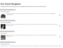 Tablet Screenshot of ourgreenbungalow.blogspot.com