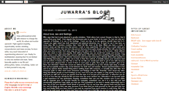 Desktop Screenshot of juwarra.blogspot.com