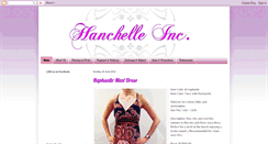 Desktop Screenshot of hanchelle.blogspot.com