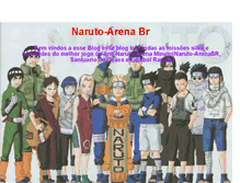 Tablet Screenshot of naruto-arenabr.blogspot.com