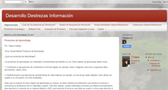 Desktop Screenshot of desarrollodestrezasinformacion.blogspot.com