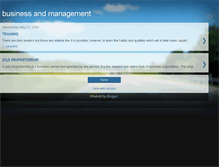 Tablet Screenshot of businessandmanagement-wida.blogspot.com