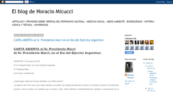 Desktop Screenshot of horaciomicucci.blogspot.com