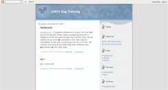 Desktop Screenshot of jarysdogtraining.blogspot.com