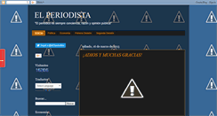 Desktop Screenshot of migalluelperiodista.blogspot.com