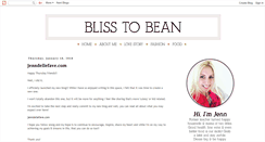 Desktop Screenshot of blisstobean.blogspot.com