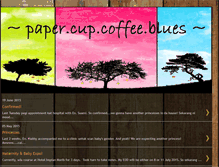 Tablet Screenshot of papercupcoffeeblues.blogspot.com