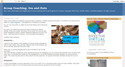 Desktop Screenshot of groupcoaching.blogspot.com