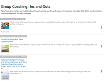 Tablet Screenshot of groupcoaching.blogspot.com