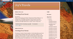 Desktop Screenshot of joyptravels.blogspot.com