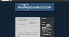 Desktop Screenshot of longshotishere.blogspot.com