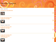Tablet Screenshot of hannatumusawa.blogspot.com