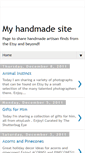 Mobile Screenshot of myhandmadesite.blogspot.com