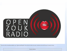Tablet Screenshot of openzoukradio.blogspot.com