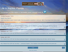 Tablet Screenshot of napleslife34109.blogspot.com