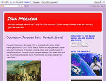 Tablet Screenshot of ishamerdeka.blogspot.com