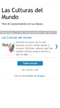 Mobile Screenshot of lasculturasdelmundo.blogspot.com