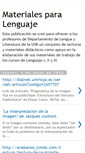 Mobile Screenshot of materialesparalenguaje.blogspot.com