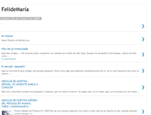 Tablet Screenshot of felidemaria-felidemaria.blogspot.com