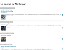 Tablet Screenshot of journaldemontespan.blogspot.com