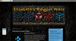 Desktop Screenshot of elizabethswikis.blogspot.com