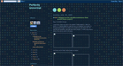 Desktop Screenshot of perfectlyunnormall.blogspot.com