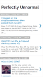 Mobile Screenshot of perfectlyunnormall.blogspot.com