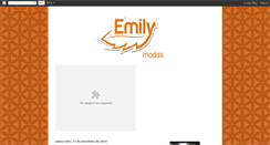 Desktop Screenshot of emilymodas.blogspot.com