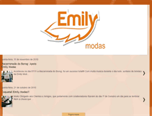 Tablet Screenshot of emilymodas.blogspot.com