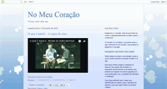 Desktop Screenshot of nomeucoracao.blogspot.com