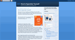 Desktop Screenshot of howtohypnotizeyourself.blogspot.com