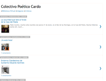 Tablet Screenshot of colectivopoeticocardo.blogspot.com