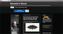 Desktop Screenshot of baseballinillinois.blogspot.com