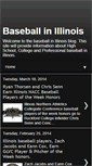 Mobile Screenshot of baseballinillinois.blogspot.com