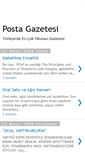 Mobile Screenshot of postagazetesi.blogspot.com