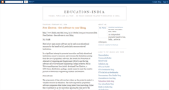 Desktop Screenshot of edu-india.blogspot.com