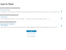 Tablet Screenshot of lostintymem.blogspot.com