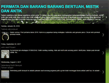 Tablet Screenshot of barang-bertuah-mistik-antik.blogspot.com